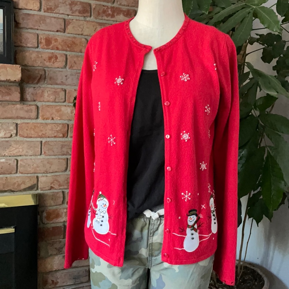 Snowman Holiday Sweater